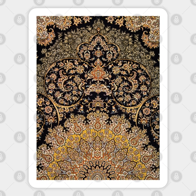 Royal Palace rug pattern Magnet by Ryan Rad